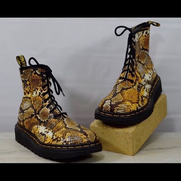 dr marten snakeskin sandals